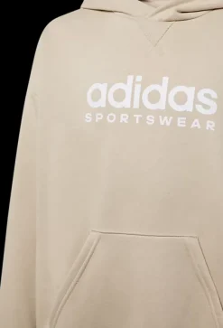 Clearance beżowa bluza dziecięca z kapturem Dzieci Odzież