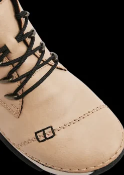 beżowe buty damskie za kostkę Damskie Botki