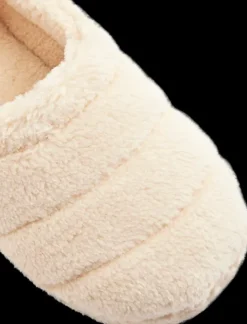 Clearance beżowe kapcie damskie Damskie Kapcie