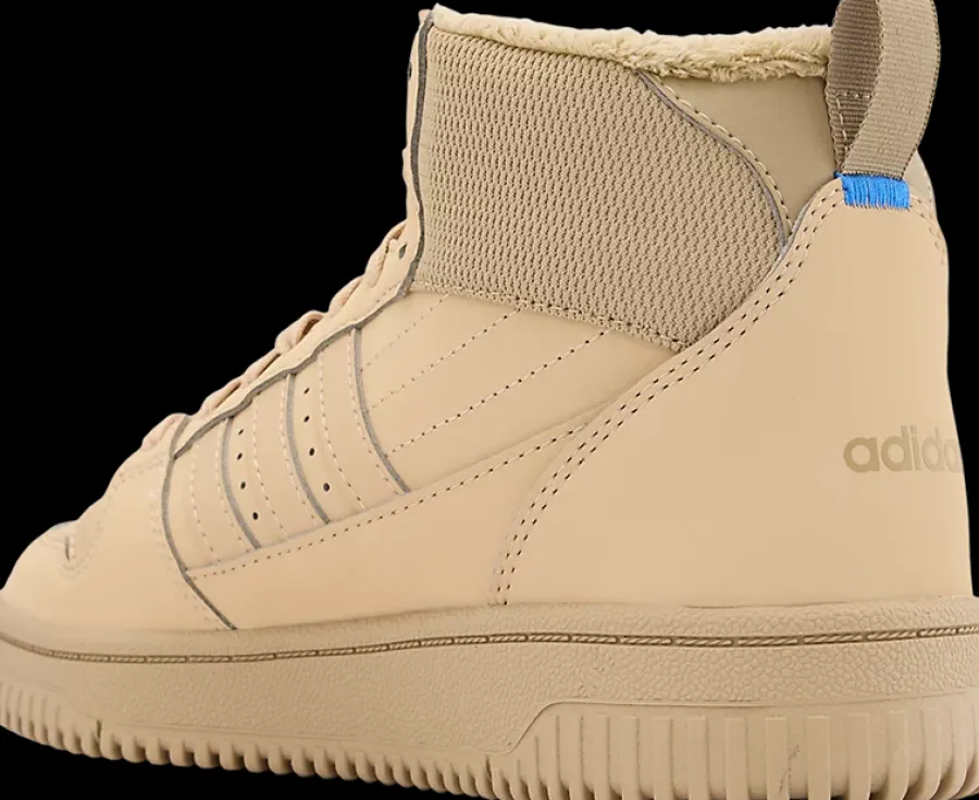 Best beżowe ocieplane sneakersy damskie Break Start Mid Winterized Damskie Sportowe|Markowe