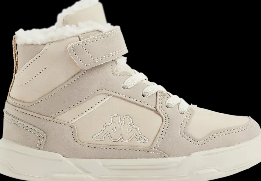 Hot beżowo-białe ocieplane sneakersy dziecięce Dzieci Kozaki|Sportowe
