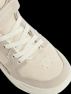 Hot beżowo-białe ocieplane sneakersy dziecięce Dzieci Kozaki|Sportowe