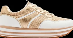 Best beżowo-białe sneakersy damskie Damskie Sportowe