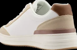 Discount beżowo-białe sneakersy męskie Męskie Sportowe
