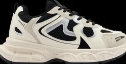 Online beżowo-czarne sneakersy damskie Damskie Sportowe