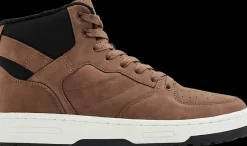 Discount beżowo-czarne wysokie sneakersy męskie Męskie Sportowe