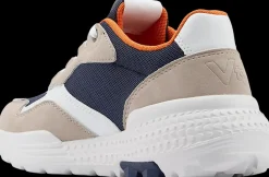 beżowo-granatowe sneakersy dziecięce Dzieci Sportowe|Dla Nastolatka