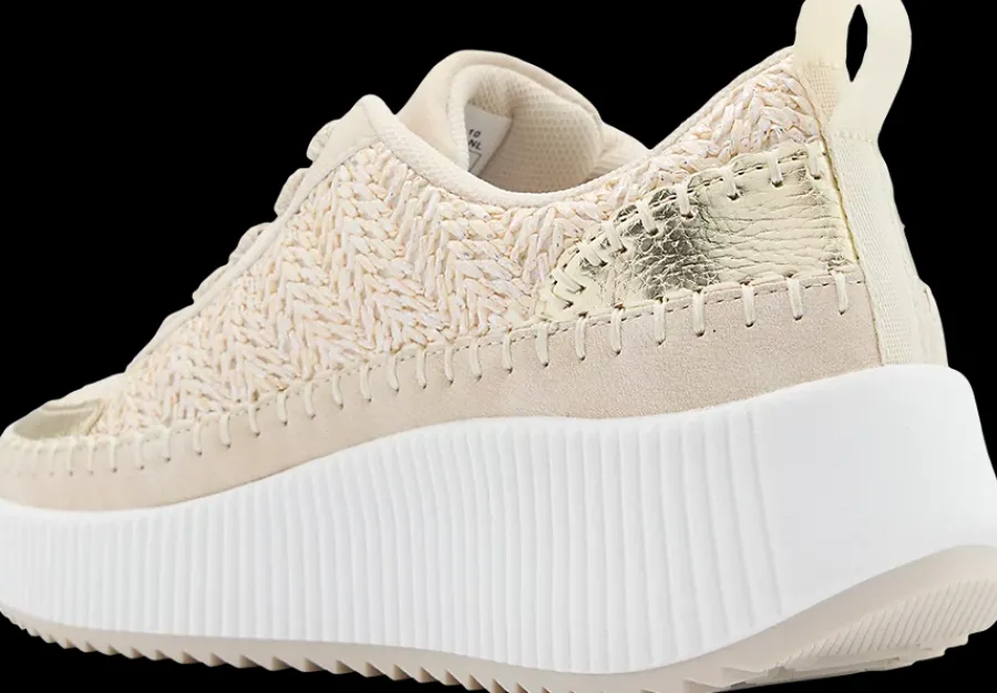 Hot beżowo-złote sneakersy damskie Damskie Sportowe