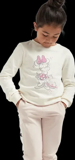 Sale biała bluza dziewczęca z Minnie Dzieci Odzież