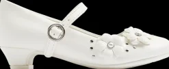 Clearance białe komunijne buty dziewczęce Dzieci Baleriny