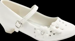 Clearance białe komunijne buty dziewczęce Dzieci Baleriny
