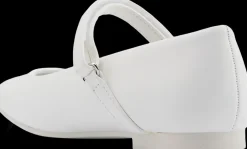 Outlet białe komunijne buty dziewczęce Dzieci Półbuty
