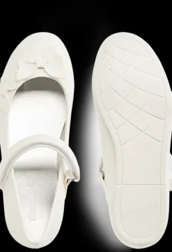 Sale białe komunijne buty dziewczęce Dzieci Półbuty