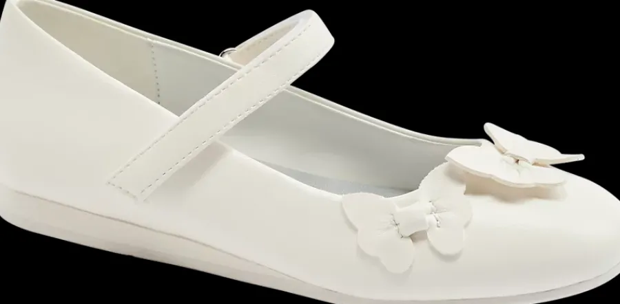 Sale białe komunijne buty dziewczęce Dzieci Półbuty