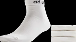 Outlet białe skarpetki męskie addas Ankle 3pak Męskie Skarpety|Skarpety