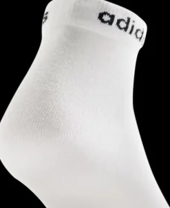 Outlet białe skarpetki męskie addas Ankle 3pak Męskie Skarpety|Skarpety