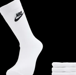 Discount białe skarpetki męskie NSW EVERYDAY ESSENTIAL CR Męskie Skarpety|Skarpety