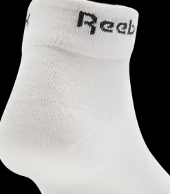 Outlet białe skarpetki ANKLE SOCK 3P Damskie Skarpetki|Skarpety
