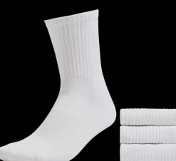 Outlet białe skarpetki unisex Damskie Skarpetki|Skarpety