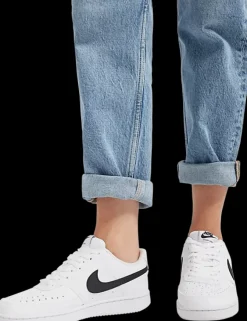 Hot białe sneakersy damskie COURT VISION LO BE Damskie Sportowe|Markowe