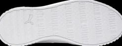 New białe sneakersy damskie Caria 2.0 z czerwonym akcentem Dzieci Sportowe|Markowe