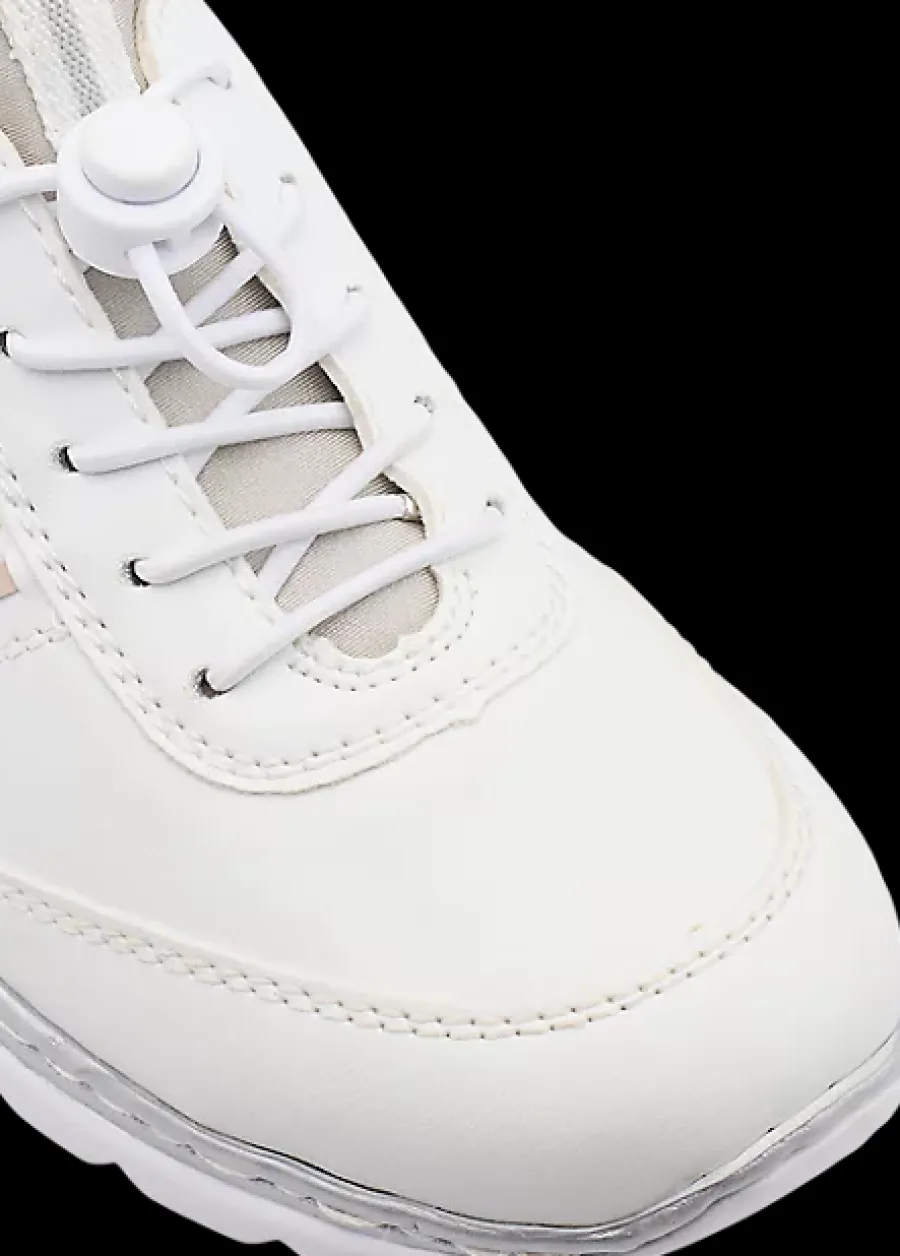 Outlet białe sneakersy damskie Damskie Komfortowe