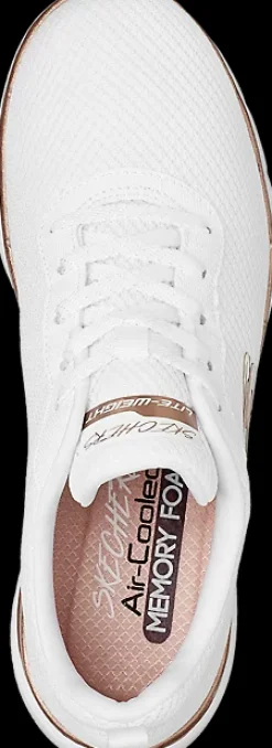 Sale białe sneakersy damskie Flex Appeal 3.0 Damskie Sportowe|Markowe