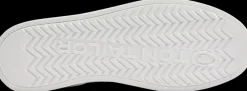 Best białe sneakersy damskie ze złotymi elementami Damskie Sportowe