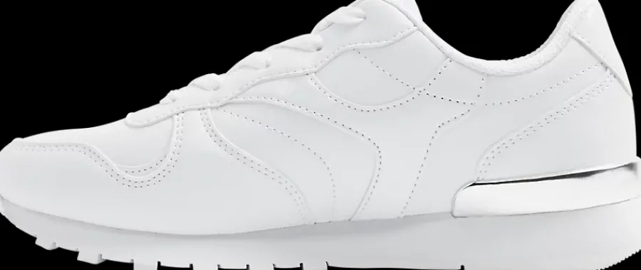 białe sneakersy damskie w stylu retro Damskie Sportowe|Casual