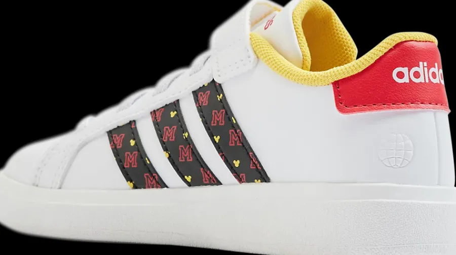 Hot białe sneakersy dziecięce GRAND COURT MICKEY Dzieci Sportowe