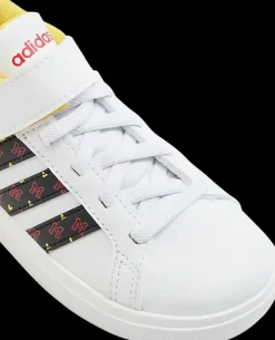 Online białe sneakersy dziecięce GRAND COURT MICKEY Dzieci Sportowe