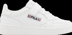 Online białe sneakersy dziecięce z wkładką softfoam Dzieci Sportowe