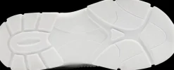 Best białe sneakersy dziewczęce ozdobione kryształkami Dzieci Sportowe