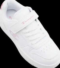 Sale białe sneakersy dziewczęce REBOUND PLATFORM GLITTER Dzieci Sportowe|Markowe