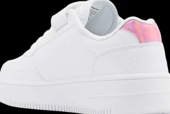 Sale białe sneakersy dziewczęce REBOUND PLATFORM GLITTER Dzieci Sportowe|Markowe