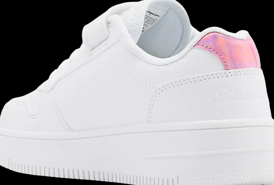 Sale białe sneakersy dziewczęce REBOUND PLATFORM GLITTER Dzieci Sportowe|Markowe