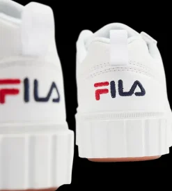 Clearance białe sneakersy dziewczęce na grubej podeszwie Dzieci Sportowe