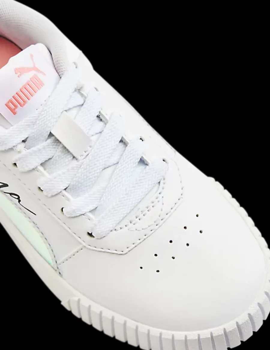 Online białe sneakersy dziewczęce Carina 2.0 Crystal Dzieci Sportowe