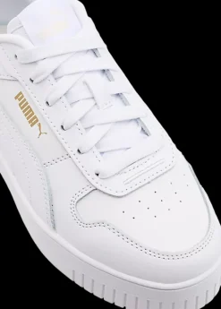Online białe sneakersy dziewczęce Carina Street Jr Dzieci Sportowe