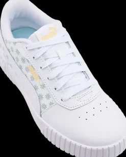 New białe sneakersy dziewczęce w stokrotki Dzieci Sportowe
