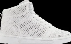 Discount białe sneakersy dziewczece wysadzane kryształkami Dzieci Sportowe
