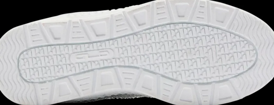Discount białe sneakersy dziewczece wysadzane kryształkami Dzieci Sportowe