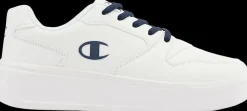 New białe sneakersy młodzieżowe Deuce Dzieci Sportowe|Dla Nastolatka