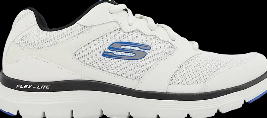 Discount białe sneakersy męskie FLEX ADVANTAGE 4.0 Męskie Sportowe|Markowe