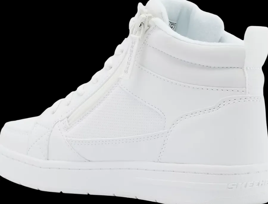białe wysokie sneakersy dziecięce Smooth Street Dzieci Sportowe