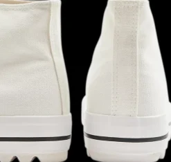 Clearance białe wysokie tenisówki damskie Damskie Sportowe|Trampki
