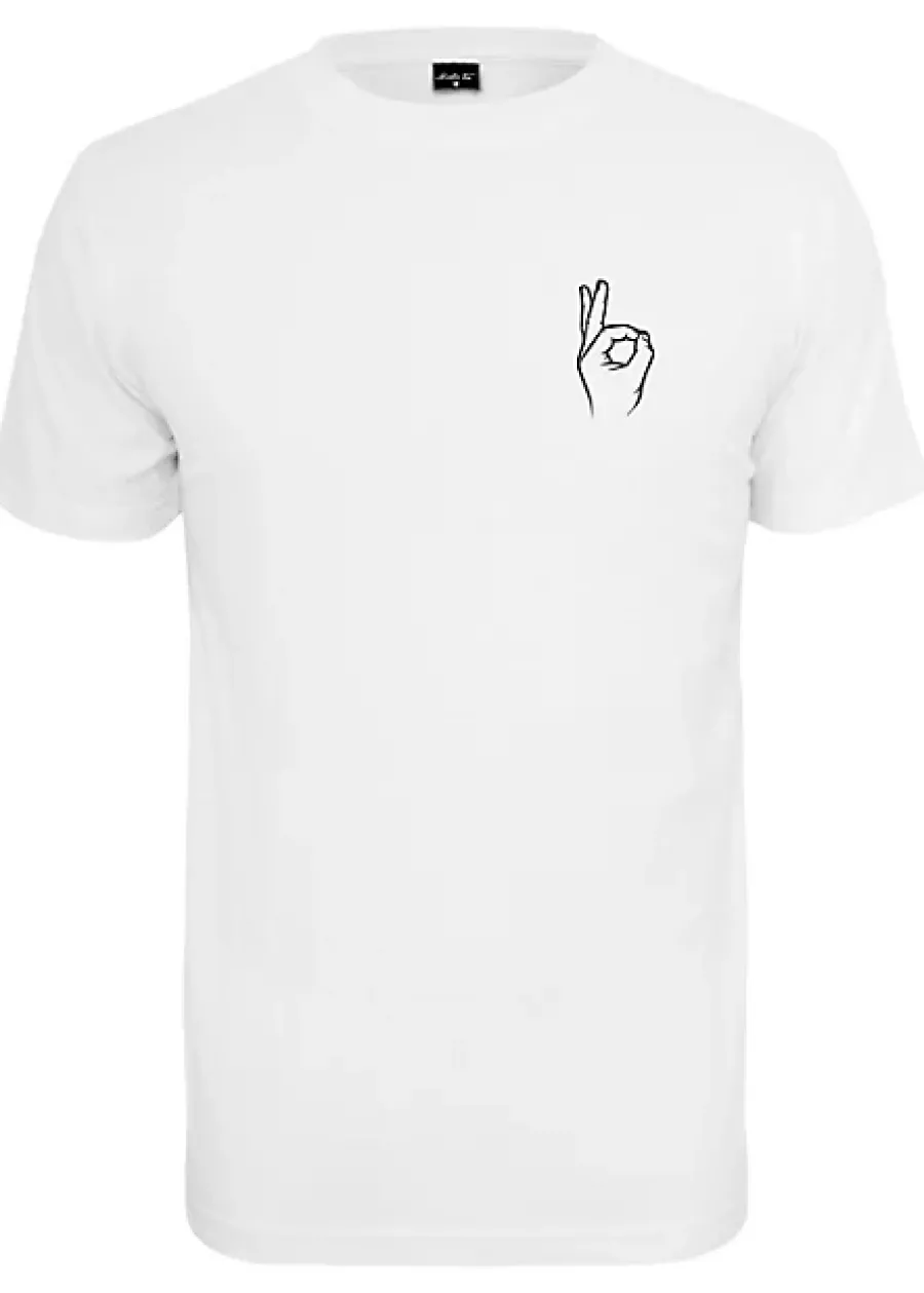 bialy tshirt męski Easy Sing Tee Męskie Odzież Męska