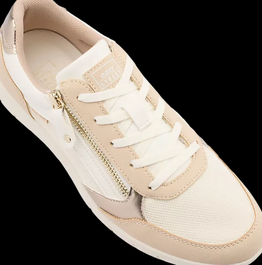 Best biało-beżowe sneakersy damskie Damskie Sportowe