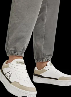 Sale biało-beżowo-czarne sneakersy damskie Ayce Damskie Sportowe|Markowe
