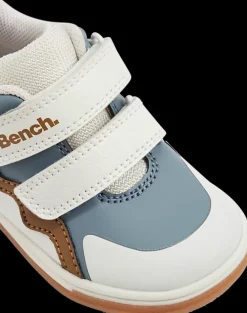 Hot biało-brązowo-niebieskie sneakersy dziecięce Dzieci Sportowe